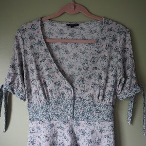 TopShop Country Chic Mid Length Dress